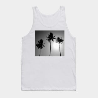 Dark palms in paradise Tank Top